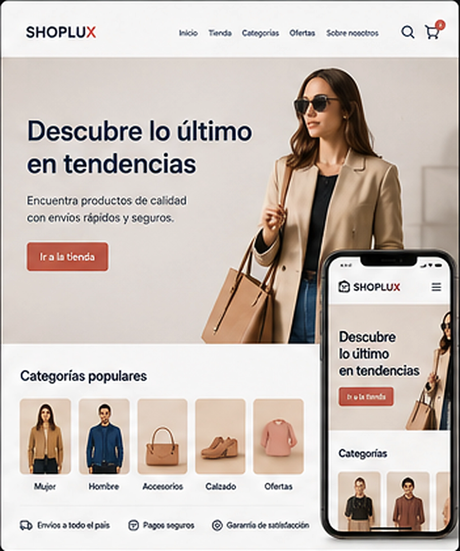 Ejemplo de tienda en línea